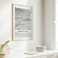 Wrightsville Beach Print Black and White No 1, Wrightsville Beach Wall Art, Wrightsville Beach Poster, Wrightsville, North Carolina, USA