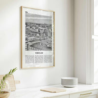 Wroclaw Print Black and White, Wrocław Wall Art, Wrocław Poster, Wrocław Photo, Wrocław Wall Décor, Wroclaw, Poland, Breslau, Polska