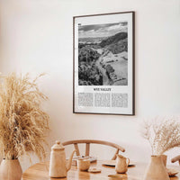 Wye Valley Print Black and White, Wye Valley Wall Art, Wye Valley Poster, Wye Valley Photo, Wye Valley Wall Décor, Wye Valley Map,