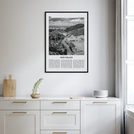 Wye Valley Travel B&W Poster