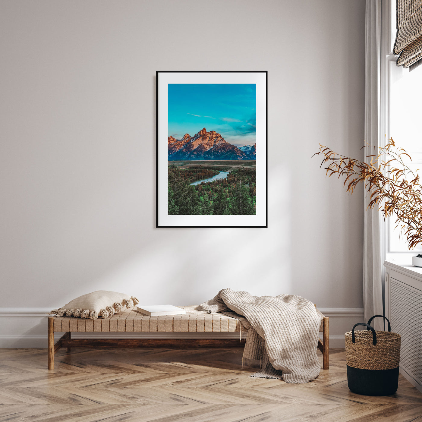 Wyoming Photo Color Poster