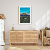 Wyoming Photo Color Poster