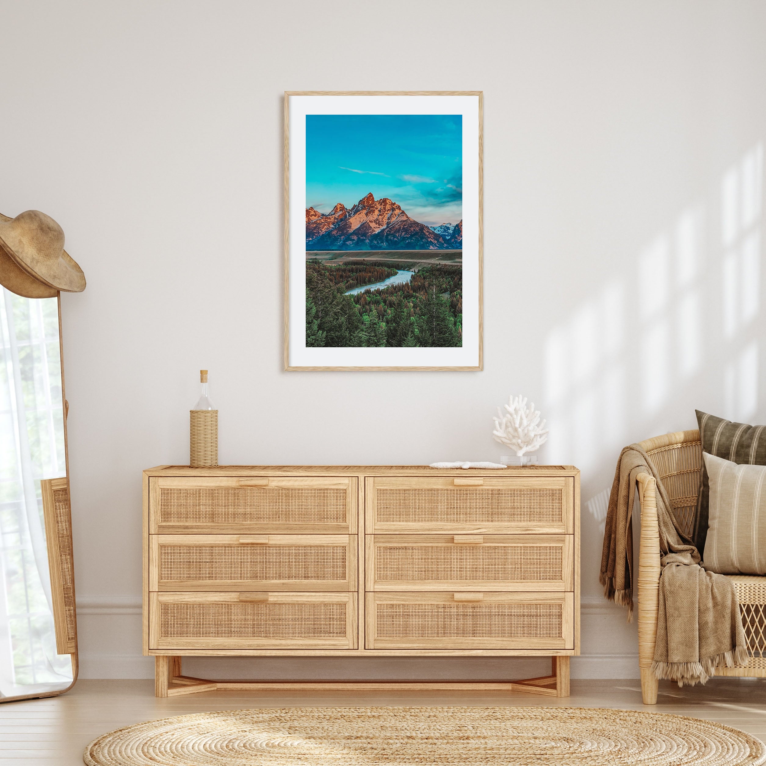 Wyoming Photo Color Poster