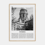 Wyoming Travel B&W No 3 Poster