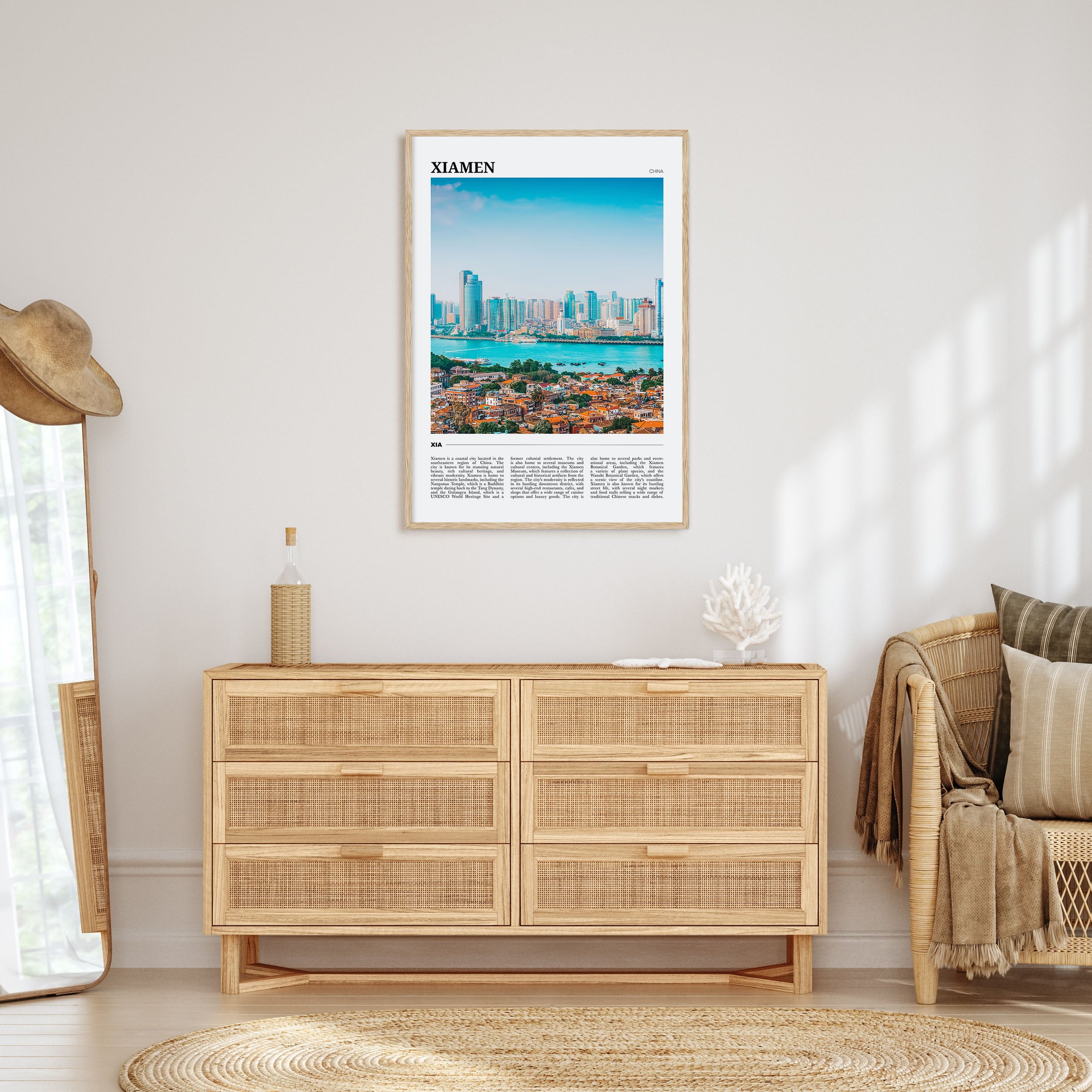Xiamen Travel Color Poster