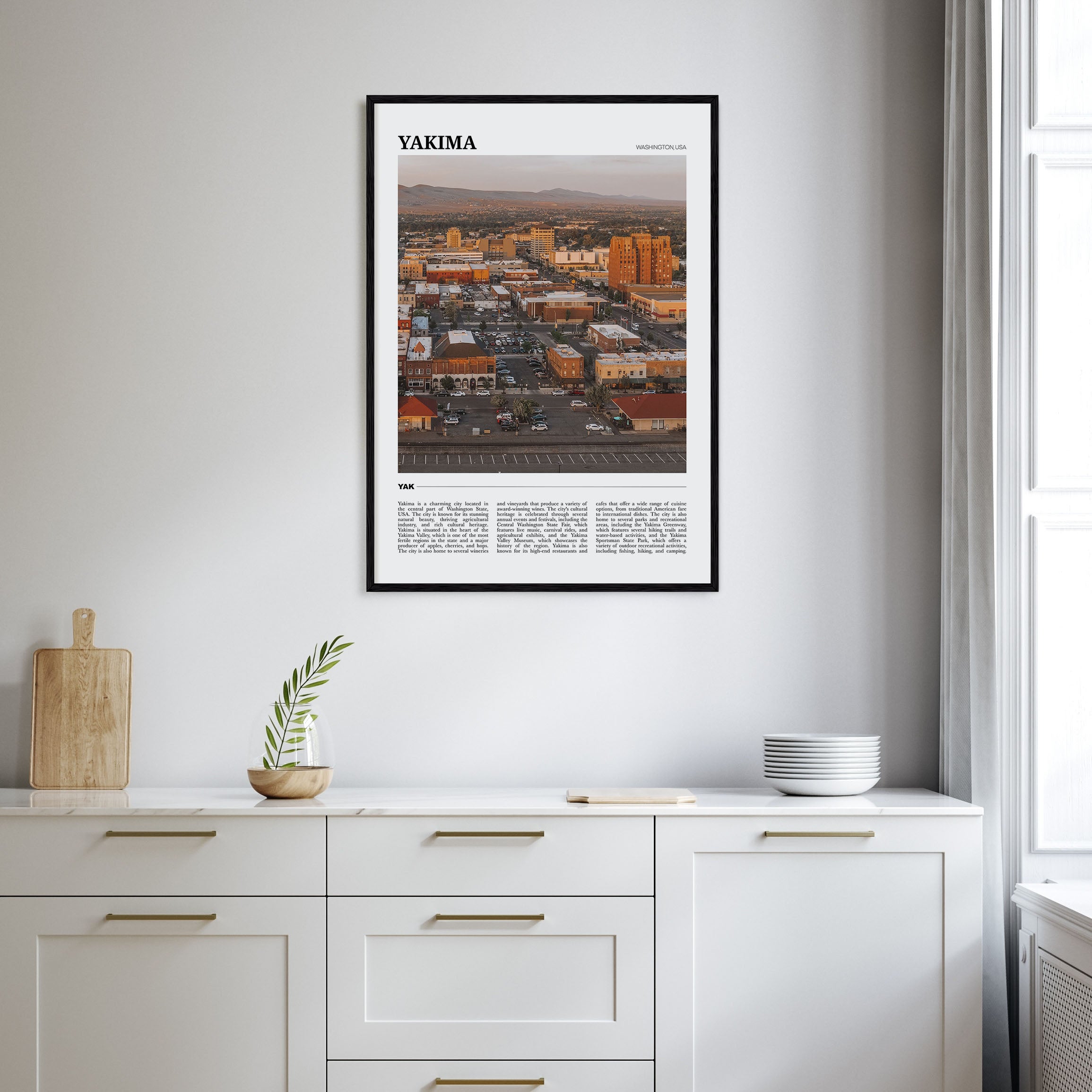 Yakima Travel Color Poster