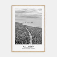 Yallingup Portrait B&W Poster