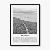 Yallingup Print Black and White, Yallingup Wall Art, Yallingup Poster, Yallingup Photo, Yallingup Wall Décor, Western Australia, Australia