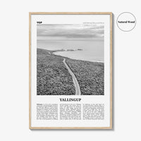 Yallingup Print Black and White, Yallingup Wall Art, Yallingup Poster, Yallingup Photo, Yallingup Wall Décor, Western Australia, Australia