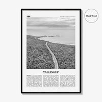 Yallingup Print Black and White, Yallingup Wall Art, Yallingup Poster, Yallingup Photo, Yallingup Wall Décor, Western Australia, Australia