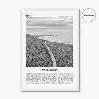 Yallingup Print Black and White, Yallingup Wall Art, Yallingup Poster, Yallingup Photo, Yallingup Wall Décor, Western Australia, Australia