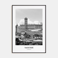 Yaoundé Portrait B&W Poster