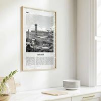 Yaounde Print Black and White, Yaoundé Wall Art, Yaoundé Poster, Yaoundé Photo, Yaoundé Wall Décor, Cameroon Poster Print, Africa