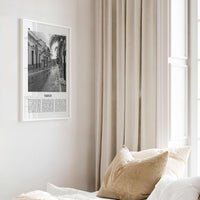 Yauco Print Black and White, Yauco Wall Art, Yauco Poster, Yauco Photo, Yauco Wall Décor, Yauco Map, Puerto Rico