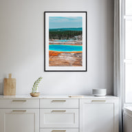 Yellowstone National Park Photo Color No 1 Poster