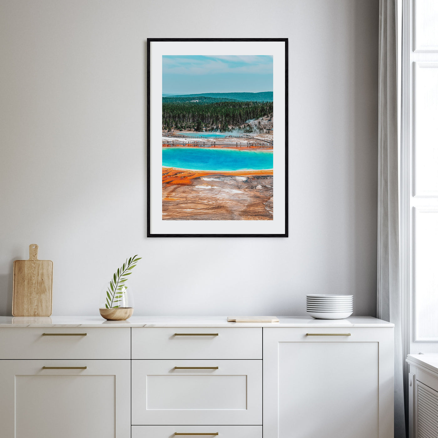 Yellowstone National Park Photo Color No 1 Poster