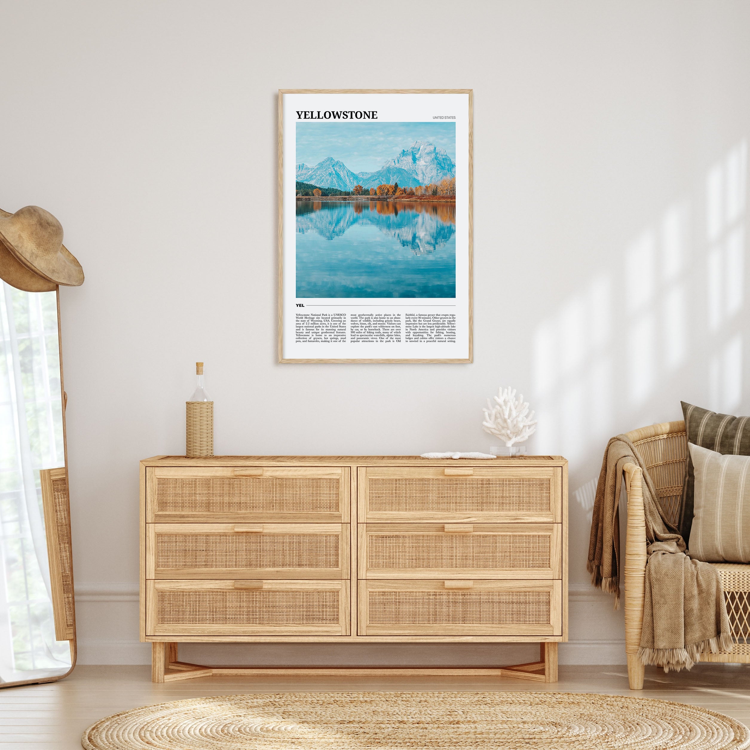 Yellowstone National Park Travel Color No 2 Poster