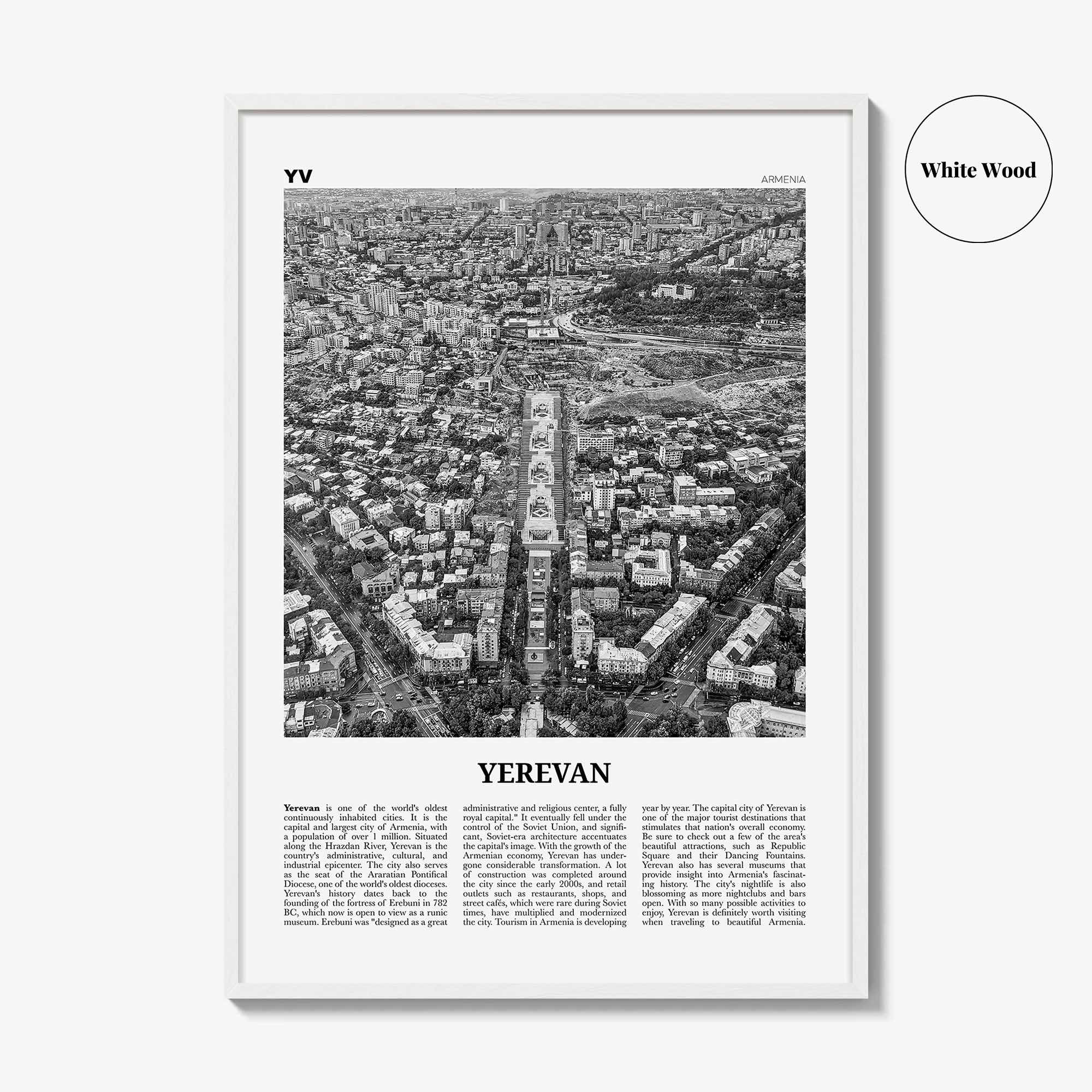 Yerevan Print Black and White, Yerevan Wall Art, Yerevan Poster, Yerevan Photo, Yerevan Wall Décor, Armenia, Երևան Հայաստան, Erevan