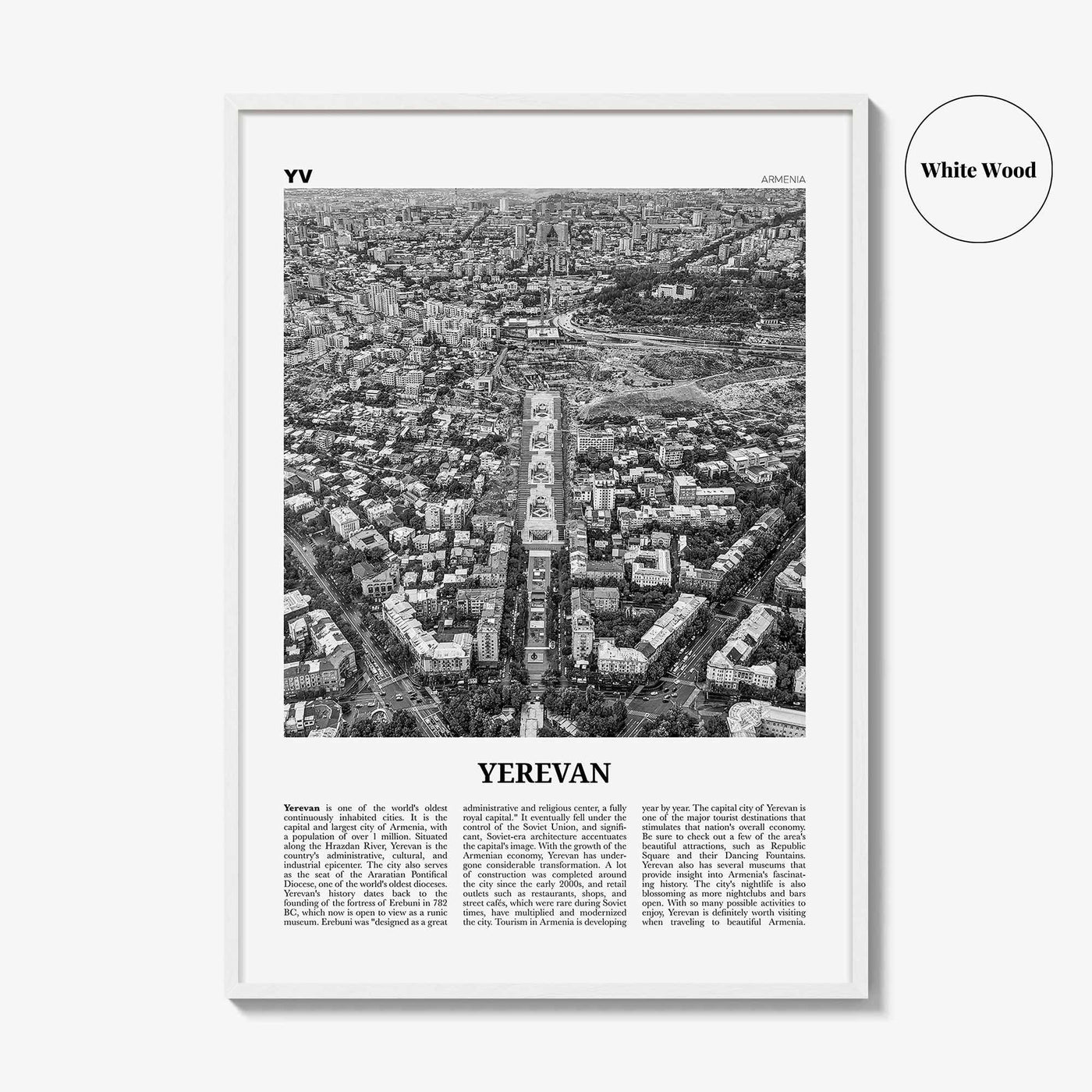 Yerevan Print Black and White, Yerevan Wall Art, Yerevan Poster, Yerevan Photo, Yerevan Wall Décor, Armenia, Երևան Հայաստան, Erevan