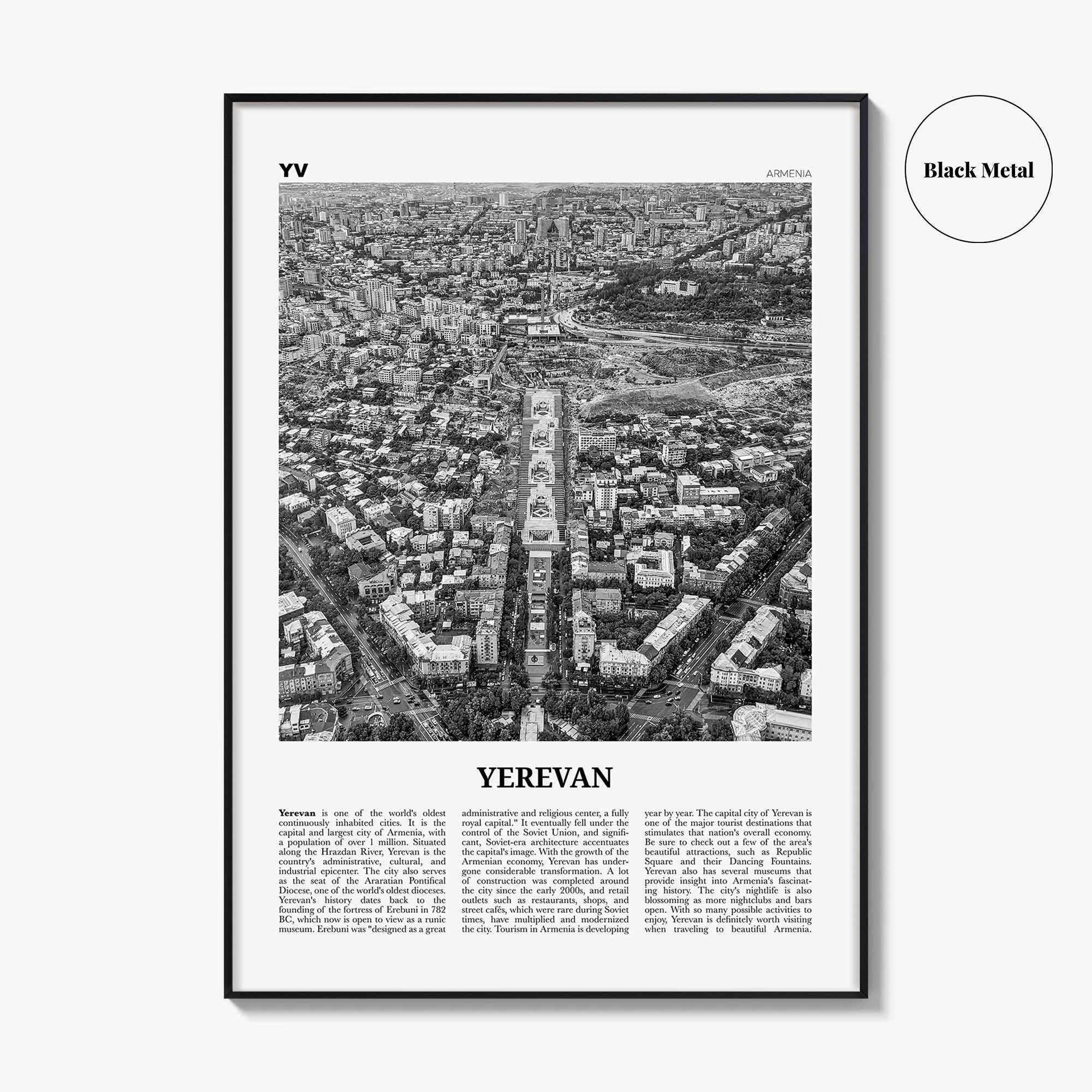 Yerevan Print Black and White, Yerevan Wall Art, Yerevan Poster, Yerevan Photo, Yerevan Wall Décor, Armenia, Երևան Հայաստան, Erevan