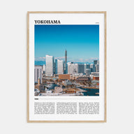 Yokohama Travel Color Poster