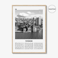 Yonkers Print Black and White, Yonkers Wall Art, Yonkers Poster, Yonkers Photo, Yonkers Wall Décor, New York, USA, United States