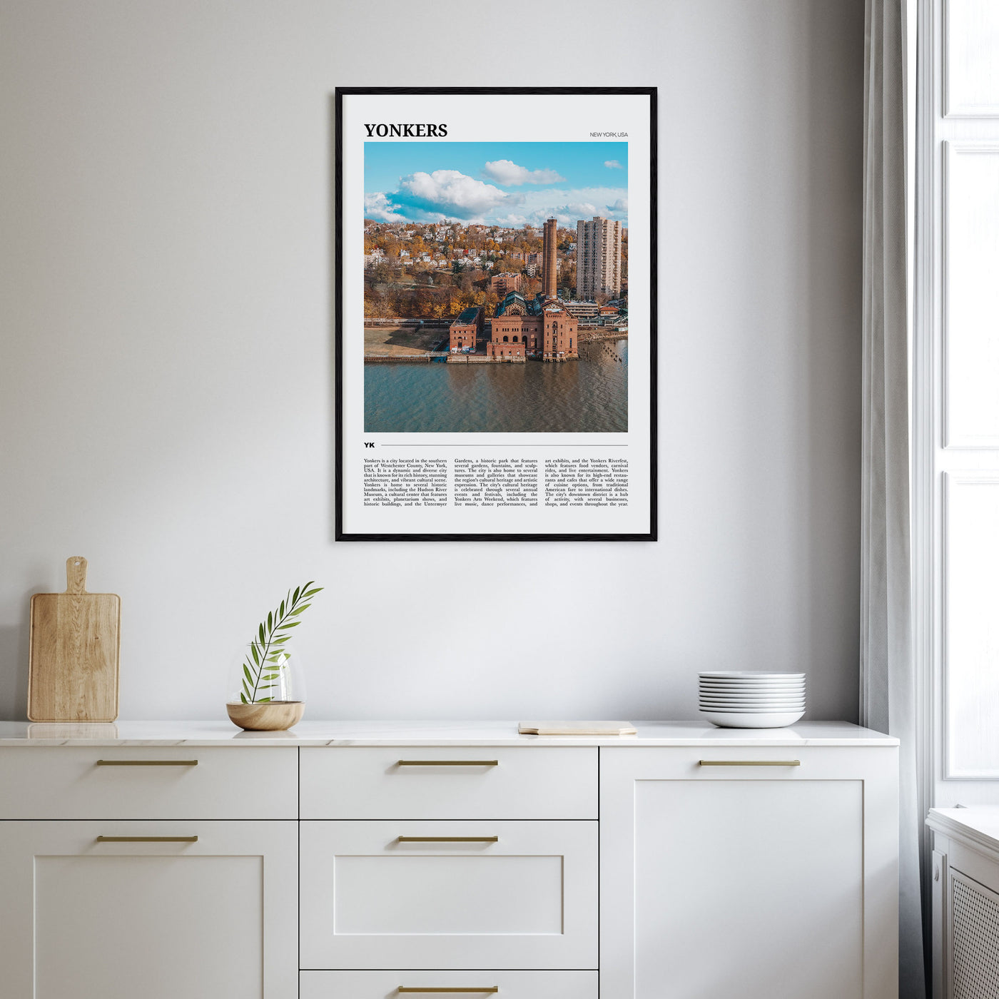 Yonkers Travel Color Poster