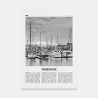 Yorkshire Travel B&W Poster