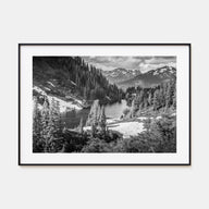 Yosemite National Park Landscape B&W No 1 Poster