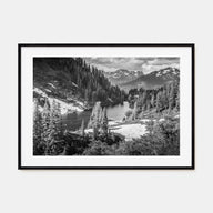 Yosemite National Park Landscape B&W No 1 Poster