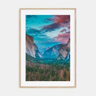 Yosemite National Park Photo Color No 1 Poster