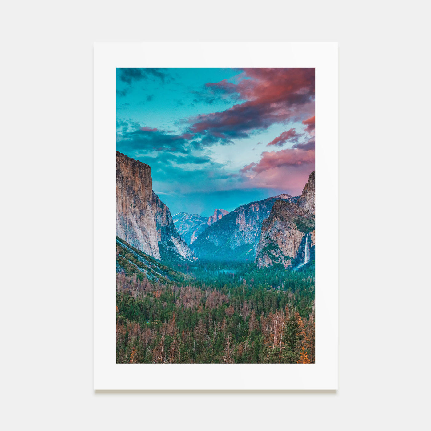 Yosemite National Park Photo Color No 1 Poster