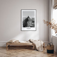 Yosemite National Park Portrait B&W No 1 Poster