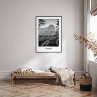 Yosemite National Park Portrait B&W No 2 Poster