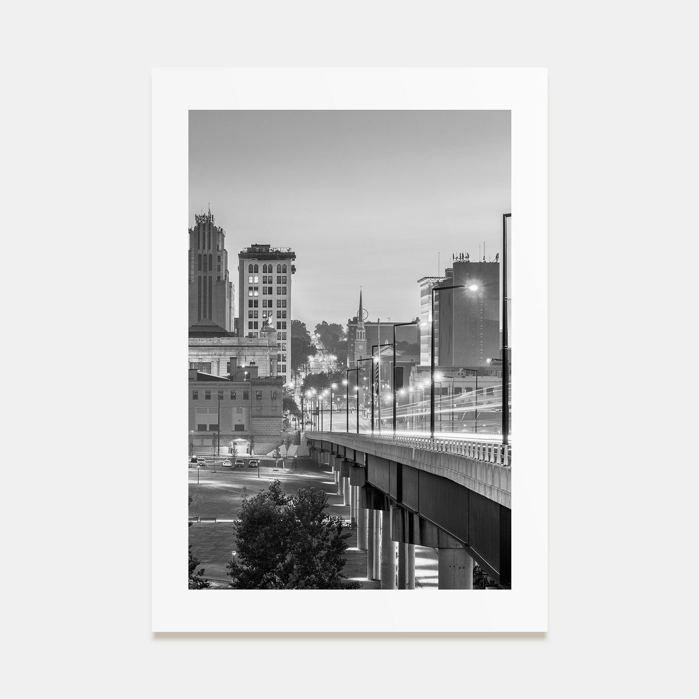Youngstown Photo B&W Poster