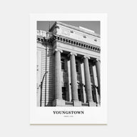 Youngstown Portrait B&W Poster