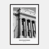 Youngstown Portrait B&W Poster