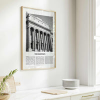 Youngstown Print Black and White, Youngstown Wall Art, Youngstown Poster, Youngstown Photo, Youngstown Wall Décor, Ohio, USA, United States