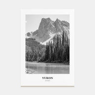 Yukon Portrait B&W Poster