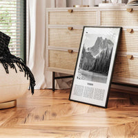 Yukon Print Black and White, Yukon Wall Art, Yukon Poster, Yukon Photo, Yukon Wall Decor, Canada