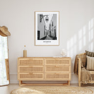Zacatecas Portrait B&W No 2 Poster