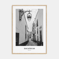 Zacatecas Portrait B&W No 2 Poster