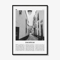 Zacatecas Print Black and White No 1, Zacatecas Wall Art, Zacatecas Poster, Zacatecas Photo, Zacatecas Wall Decor, Mexico