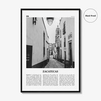 Zacatecas Print Black and White No 1, Zacatecas Wall Art, Zacatecas Poster, Zacatecas Photo, Zacatecas Wall Decor, Mexico