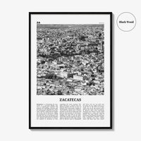 Zacatecas Print Black and White No 2, Zacatecas Wall Art, Zacatecas Poster, Zacatecas Photo, Zacatecas Wall Decor, Mexico