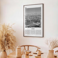 Zadar Print Black and White, Zadar Wall Art, Zadar Poster, Zadar Photo, Zadar Wall Decor, Zára, Croatia, Hrvatska, Europe