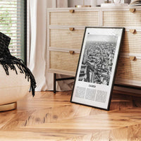 Zagreb Print Black and White, Zagreb Wall Art, Zagreb Poster, Zagreb Photo, Zagreb Wall Decor, Croatia, Medvednica, Hrvatska, Europe