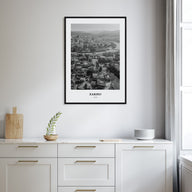 Zakho Portrait B&W Poster