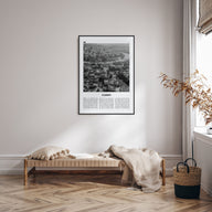 Zakho Travel B&W Poster