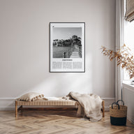 Zákynthos Travel B&W Poster